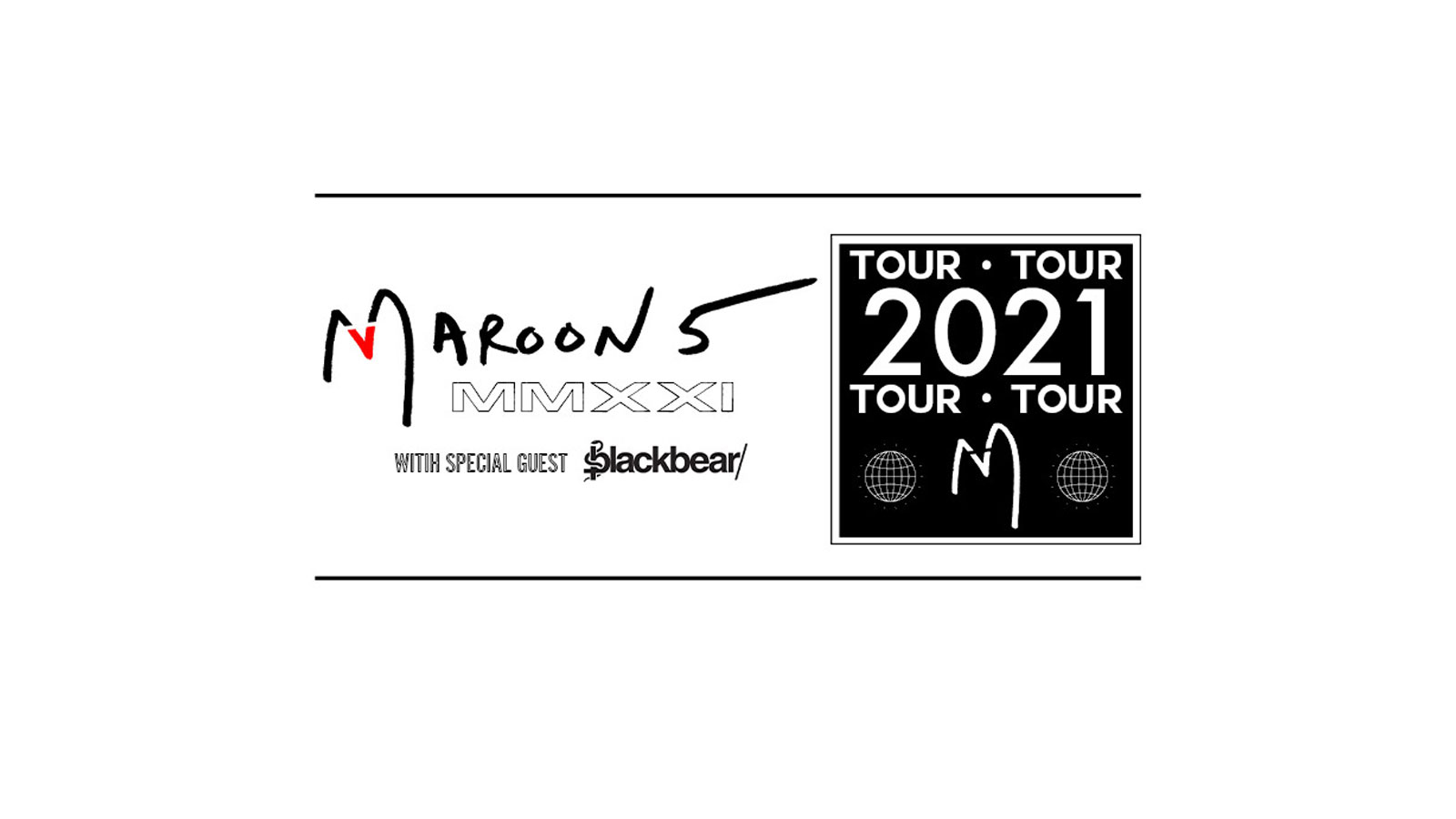 Announcing blackbear as special guest for 2021 Tour - Maroon 5